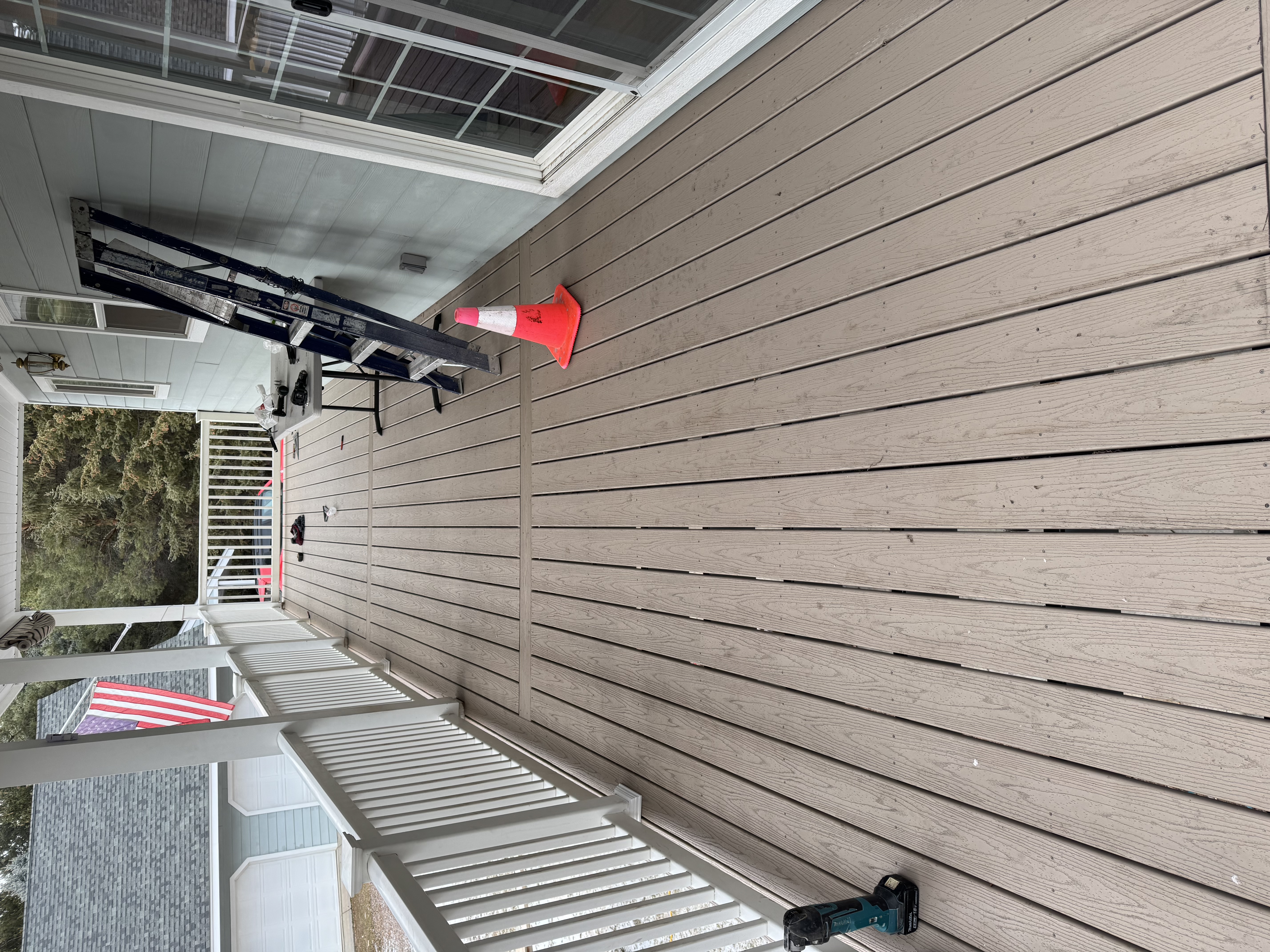 Nice finished deck