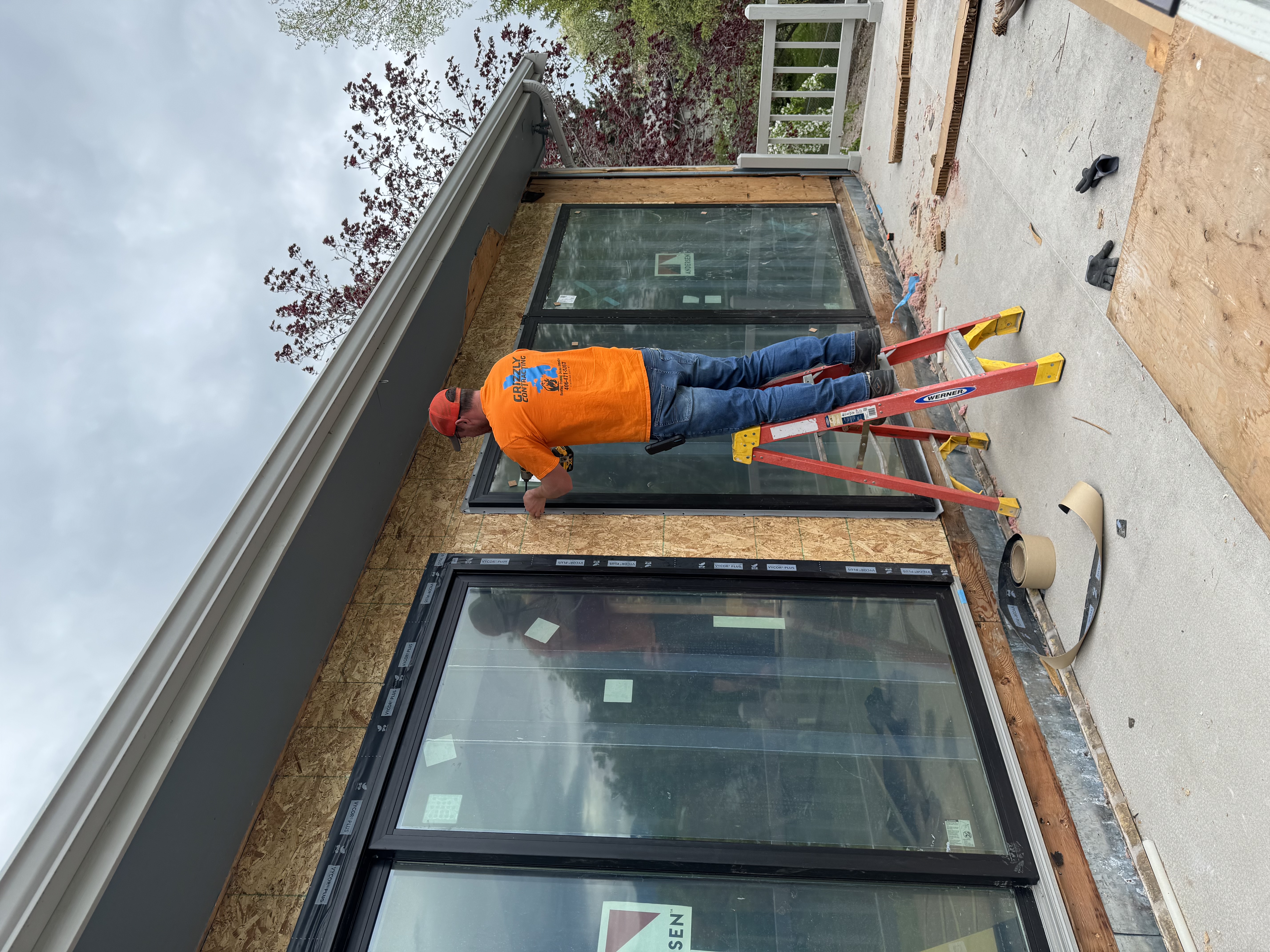 Grizzly Contracting luxury architectural roofing installation near Bigfork MT